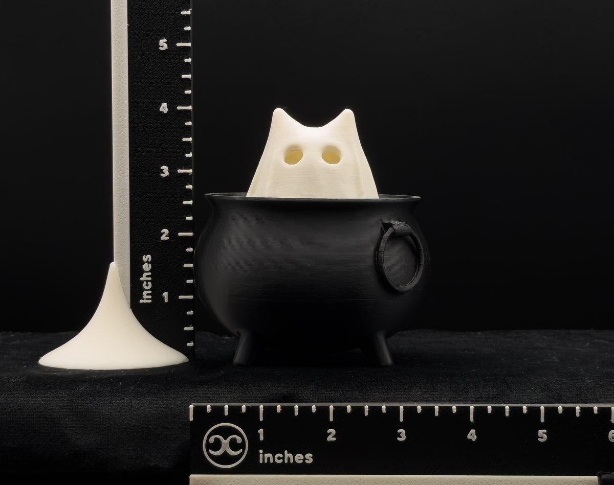 3D Printed Cat and/or Dog Ghost Lamp $15/each or 2/$20!!!