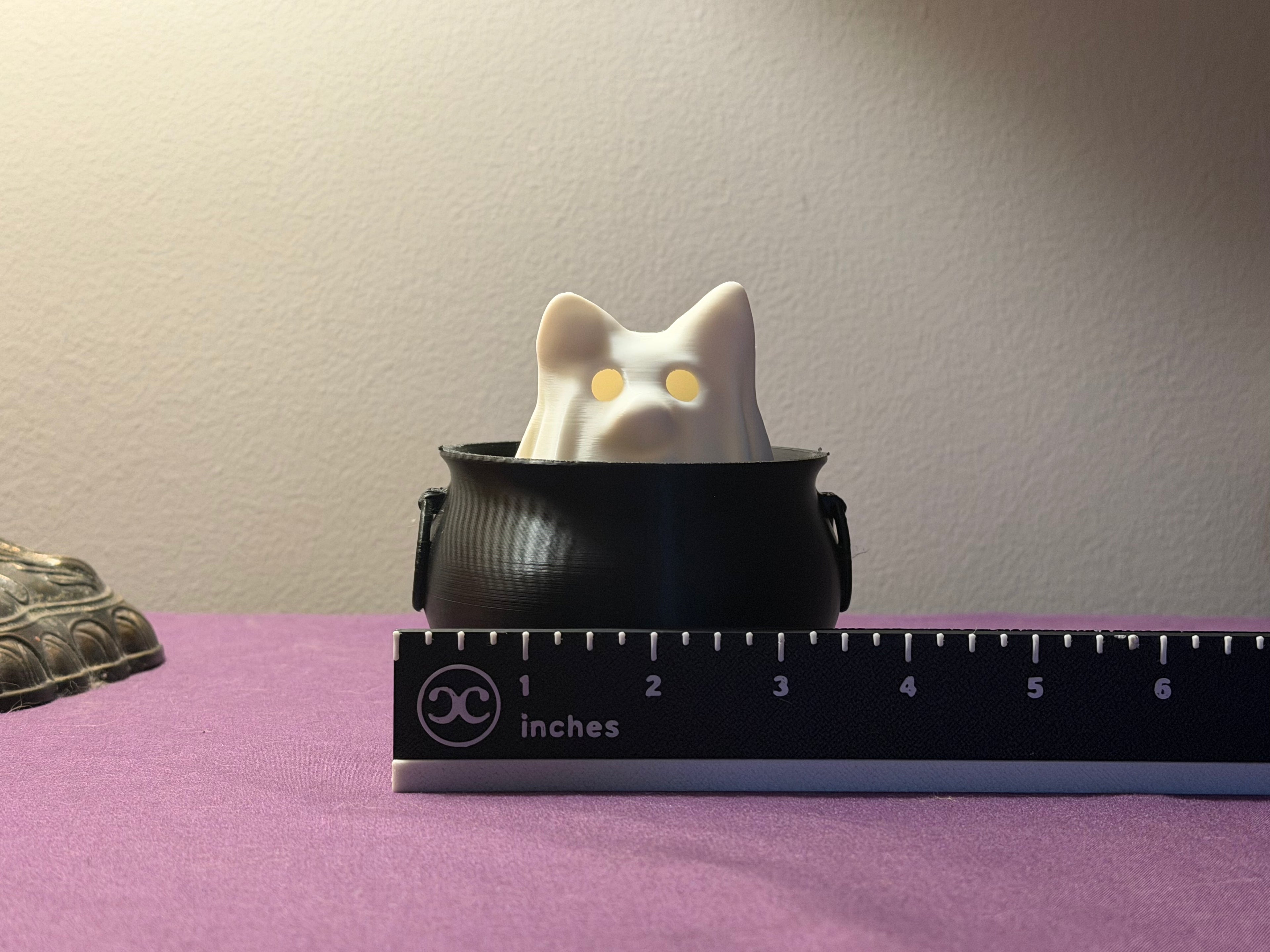 3D Printed Cat and/or Dog Ghost Lamp $15/each or 2/$20!!!
