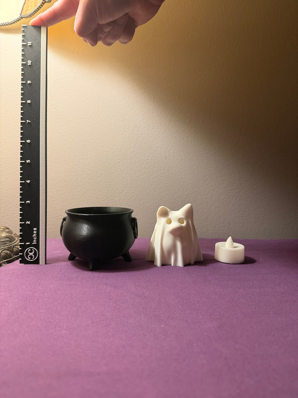 3D Printed Cat and/or Dog Ghost Lamp $15/each or 2/$20!!!